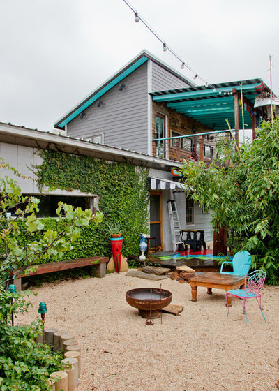 Eclectic Patio by Sarah Natsumi Moore