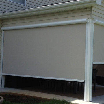 Enclosed Patio with Solar Screens