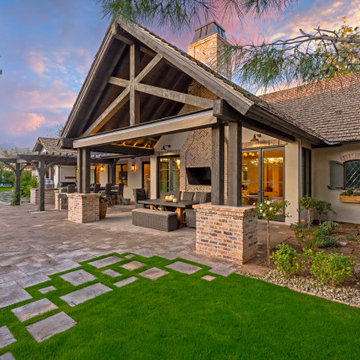 English Country in Arcadia | Dining and Patio