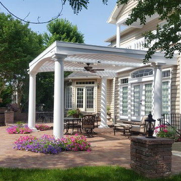 Equinox Louvered Roof in Ashburn with Colonial Revival Design