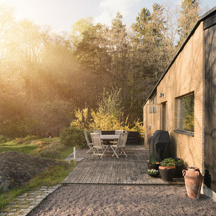 Example of a danish patio design in Stockholm