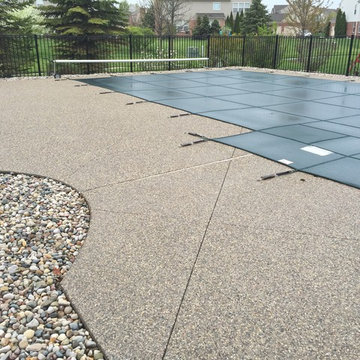 Exposed Aggregate Concrete Sealers, Cleaning, Maintenance, MI