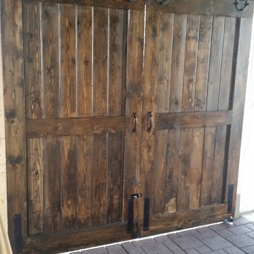 Exterior Double Barn Doors