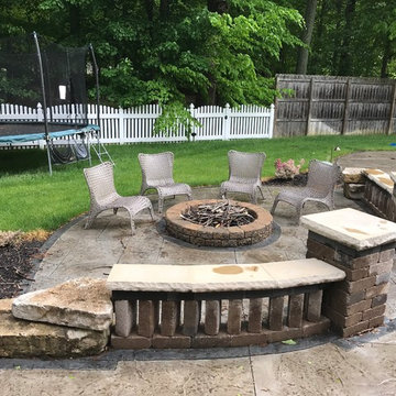 Family Pool, Patio & Fire Pit
