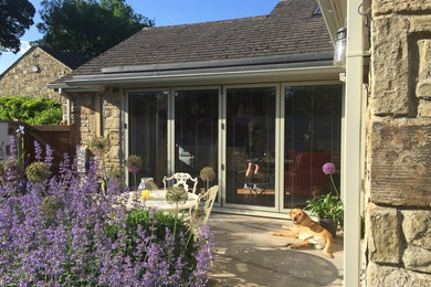 Family terrace with hot tub