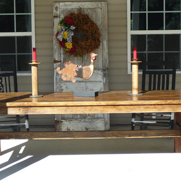 Farm Table with Bench