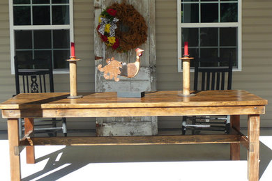 Farm Table with Bench