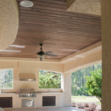 Faux Wood Ceiling Exterior
