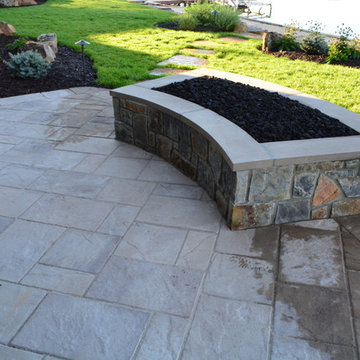 Fire Pit and Back Patio