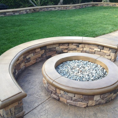 Patio - traditional patio idea in Orange County