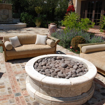 Fire Pits for the Outdoors, Mediterranean Style