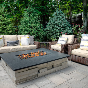 Firepit seating area