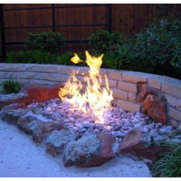 Fireplaces & Fire Pits - Inground Gravel Fire Pit