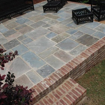 Flagstone Patio and Fire Pit