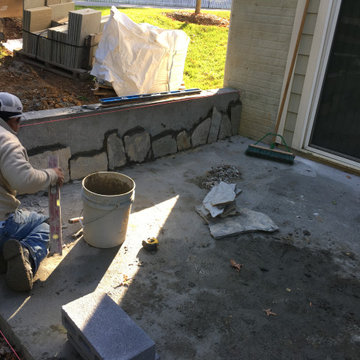 Flagstone Patio from start to finish