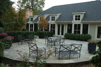 formal garden and outdoor rooms