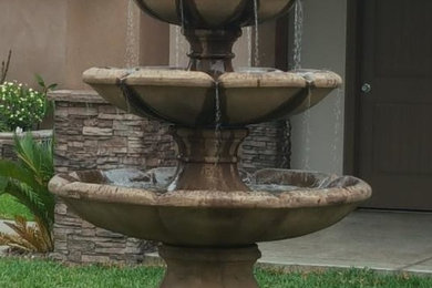 Fountain delivery and installation