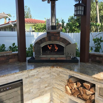 Franco Model 2018 - Double doors wood-fired pizza oven