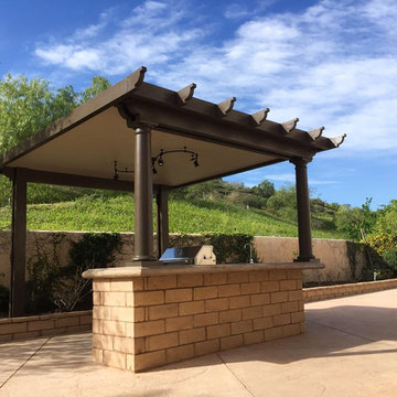Freestanding Covered Patio | Outdoor Kitchen
