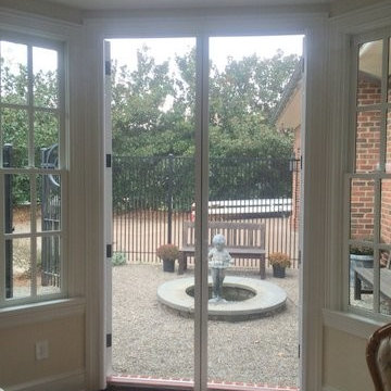 French Doors with Retractable Screens