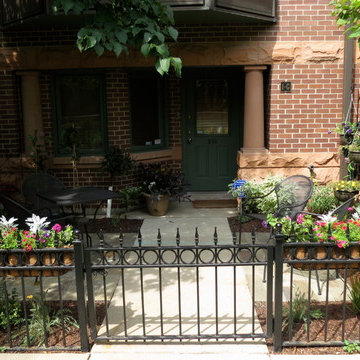 Front Patio & Container Gardens