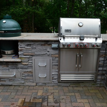 Front Renovation & Outdoor Kitchen - White Plains, MD