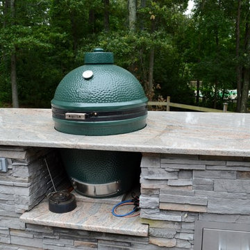 Front Renovation & Outdoor Kitchen - White Plains, MD