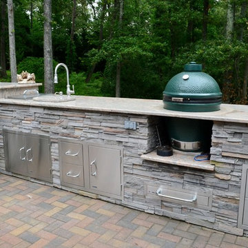 Front Renovation & Outdoor Kitchen - White Plains, MD