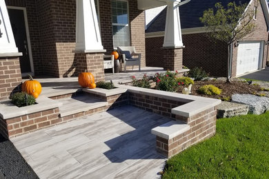 Front Stone and Paver Patio