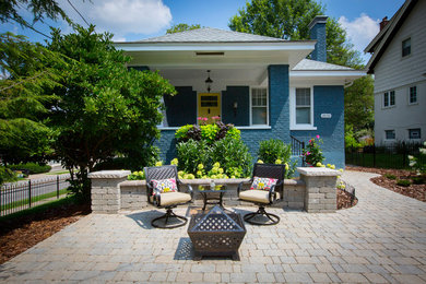 Example of a small patio design in Cincinnati