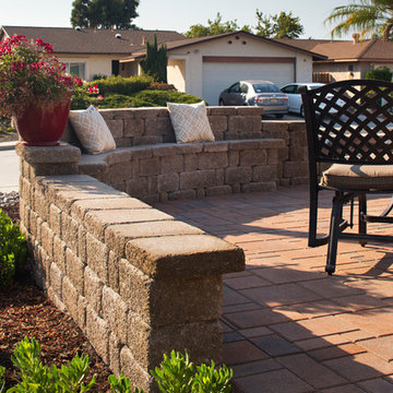 Front Yard Paver Patio Transformation in San Diego, CA