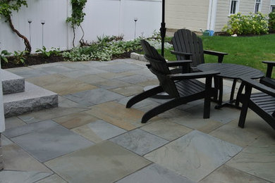 Full Color Natural Stone Patio