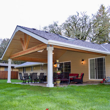 Gable Patio Cover in Albany, Oregon