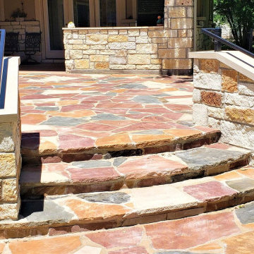 Georgetown TX Custom Patio and Hardscape Space
