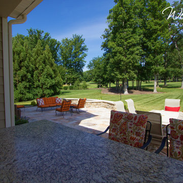 Golf Course Patio and Outdoor Kitchen