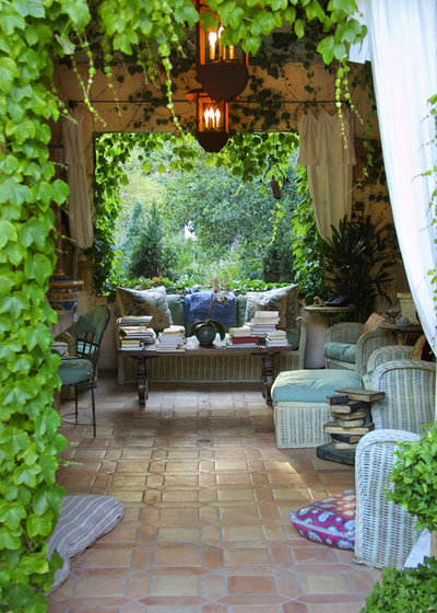 French Country Patio by Margie Grace - Grace Design Associates