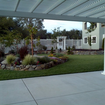 Granite Bay Patio cover and Landscaping