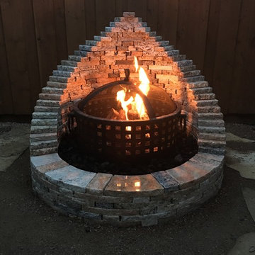 Granite Kitchen & Granite Fire Pit