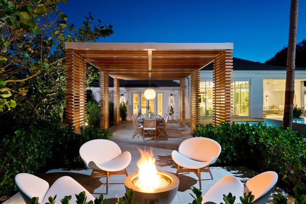 Beach Style Patio by Kukk Architecture & Design P.A.