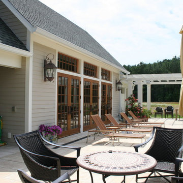 Guest & Pool House patio