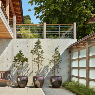 Foto di un patio o portico costiero