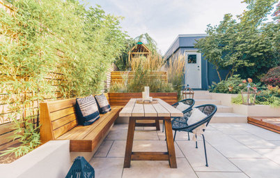 Before and After: 3 Backyards With Zones for Relaxing and Dining