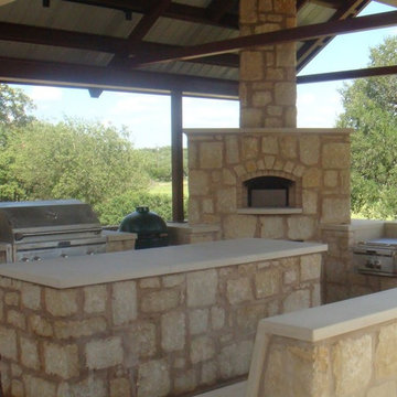Hill Country Outdoor Kitchen