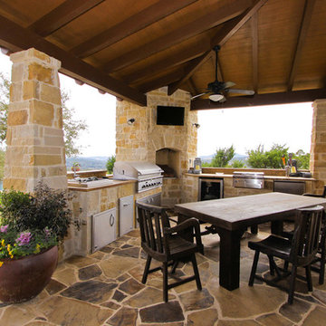 Hill Country Tuscan by McMurrey Builders