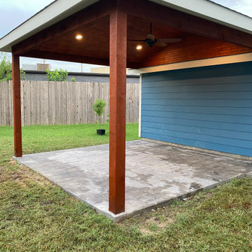 Hillstar Covered Patio and Concrete