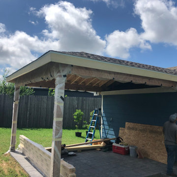 Hillstar Covered Patio and Concrete