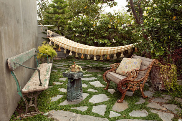 Eclectic Patio by Jared Frank Studio