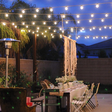 HOUZZ Holiday Contest: A Pretty Backyard DInner Party