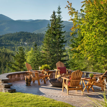 Hybrid Log & Timber Home - Silver Valley Residence