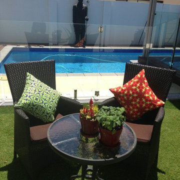 In situ - outdoor cushions